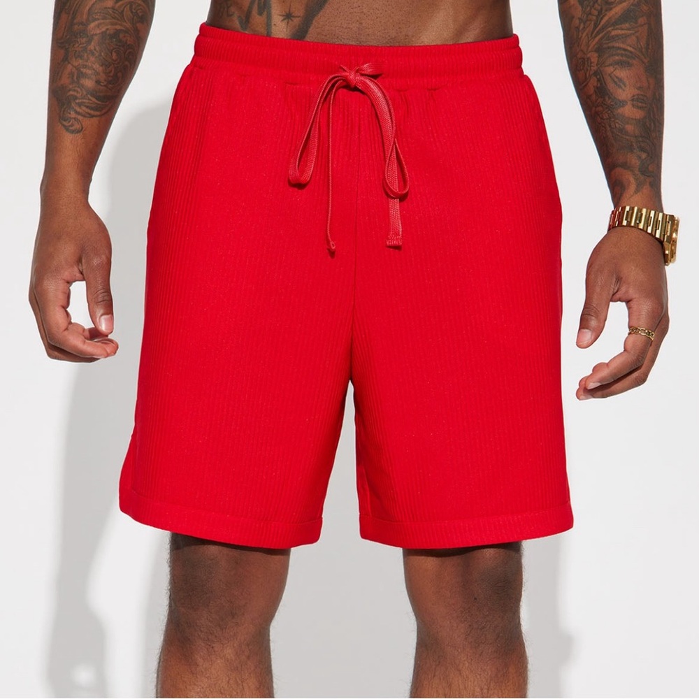 Show Up basketball shorts - Red